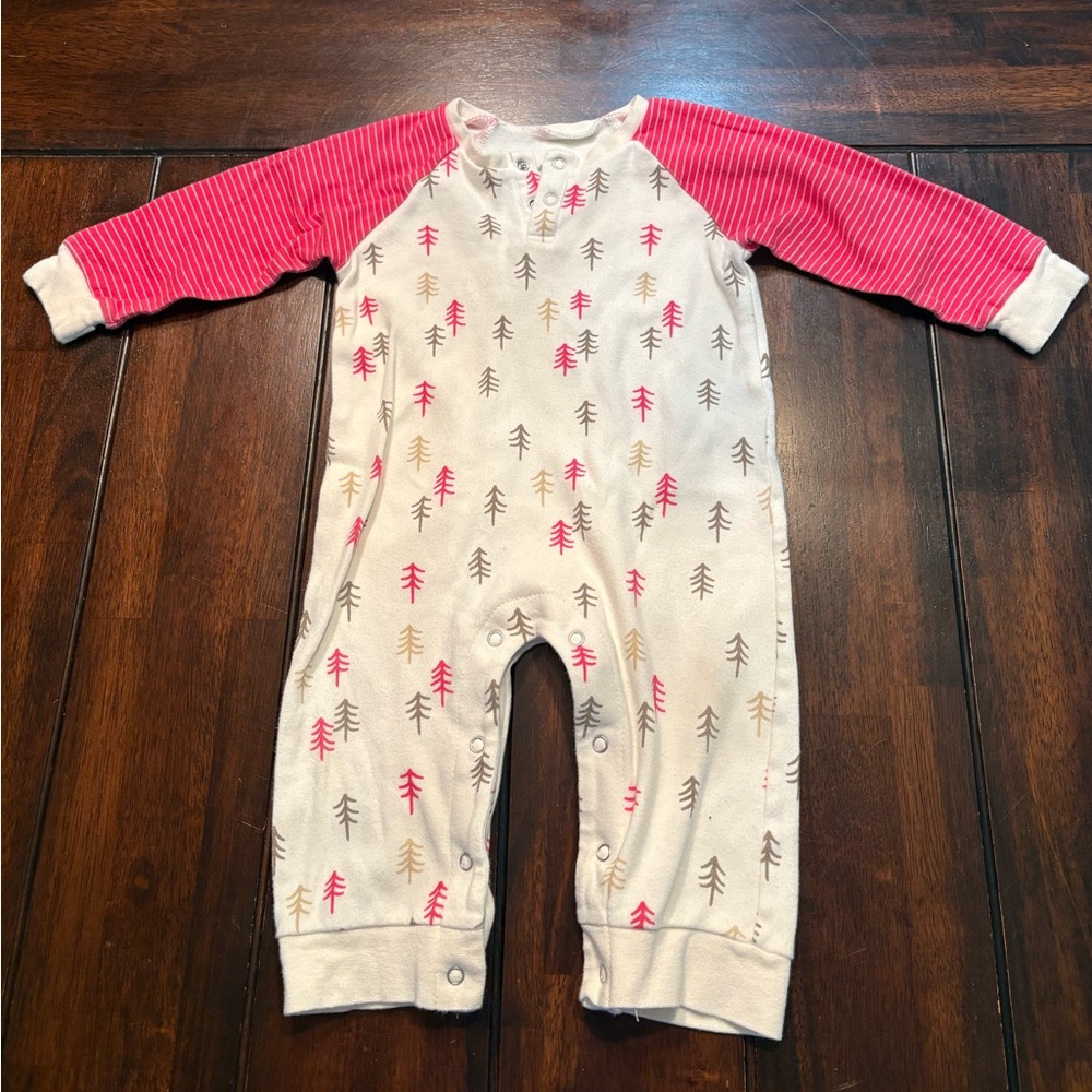 Silkberry Baby Organic Cotton One-Piece Romper 12-18 Months